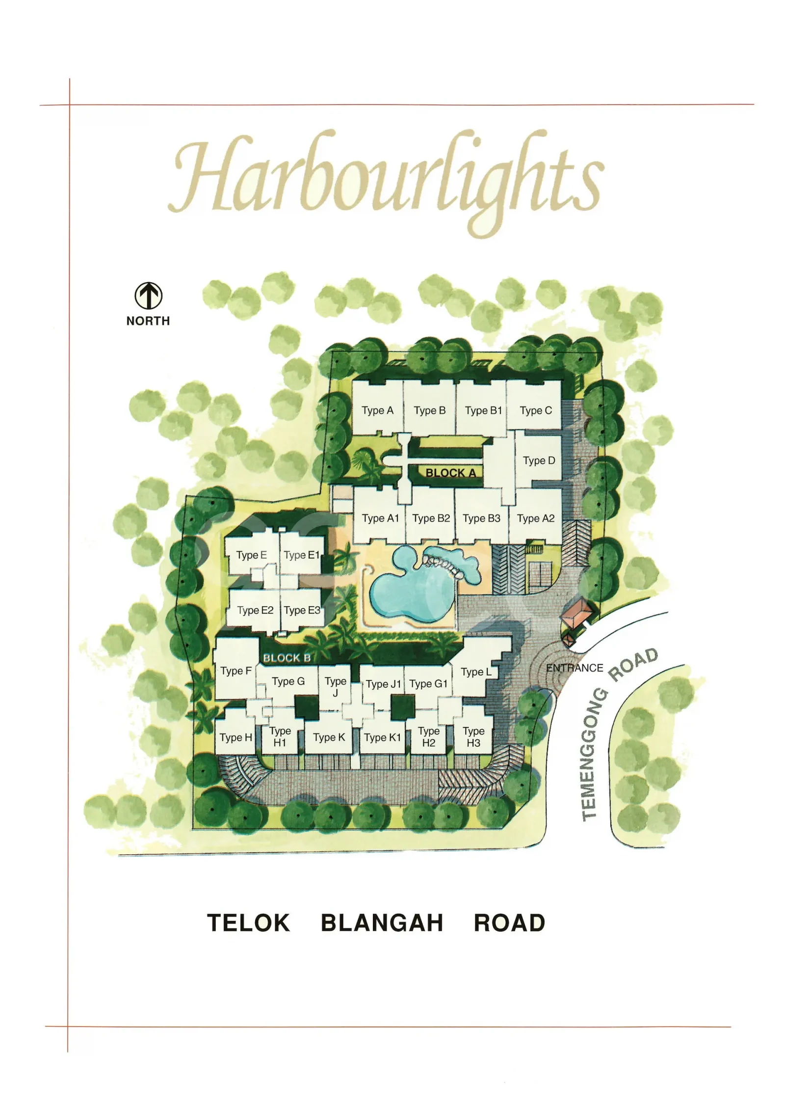 Harbourlights site plan