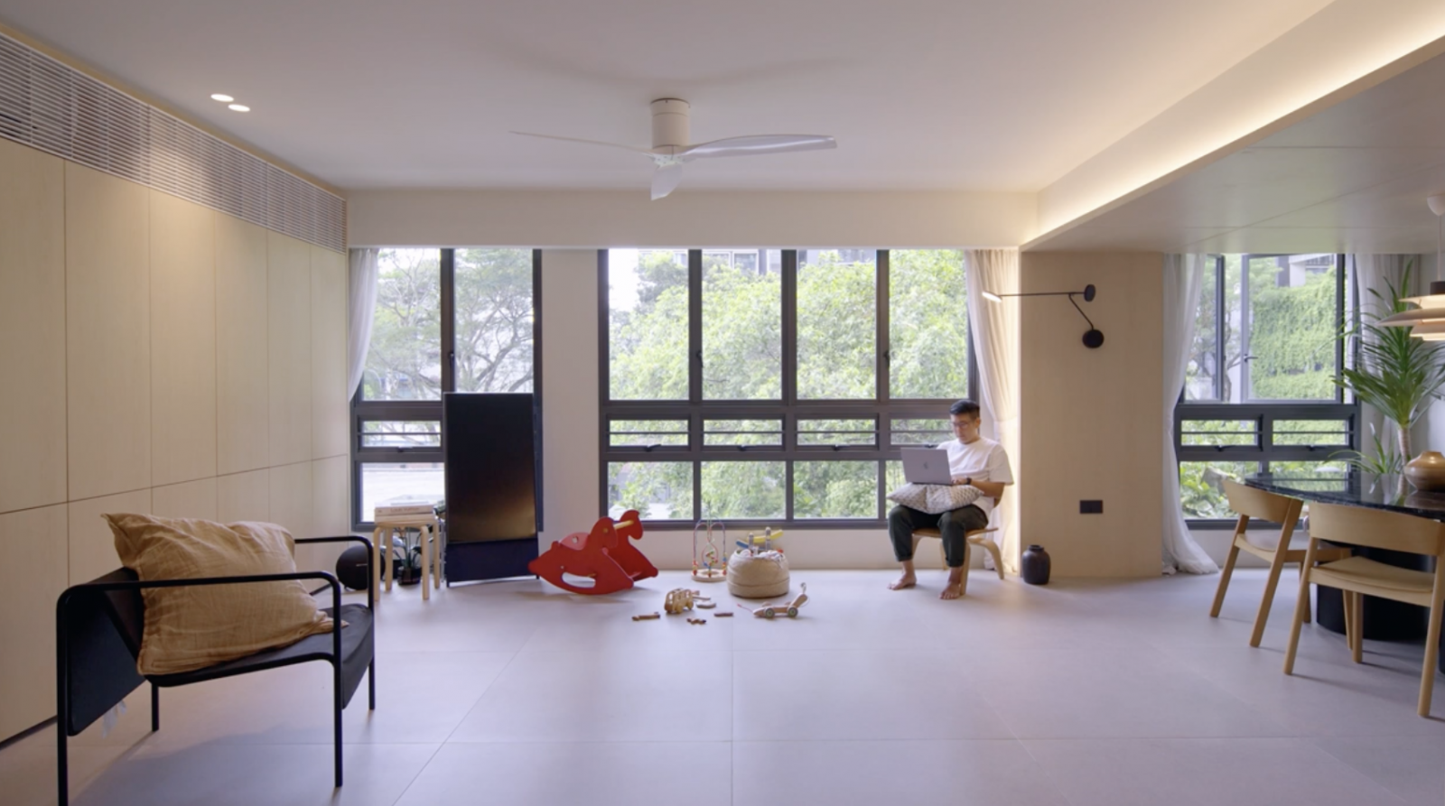 Inside A Stylish Minimalist Home Designed To Be Kid Friendly 1