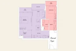 cheapest 2 bedroom dual key