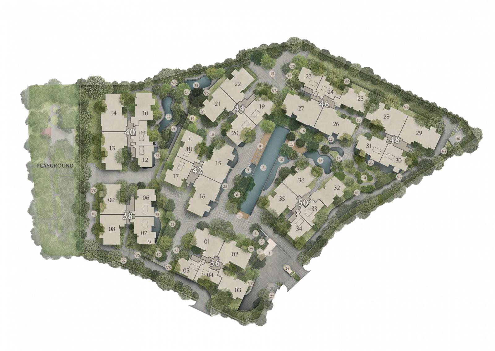 Watten House Site Plan