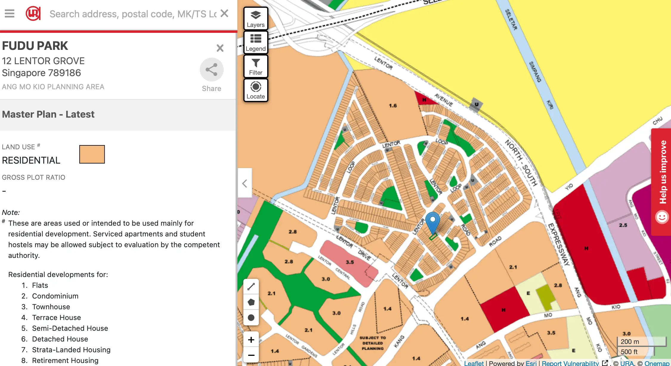 Lentor Green and Lentor Grove Maps 2