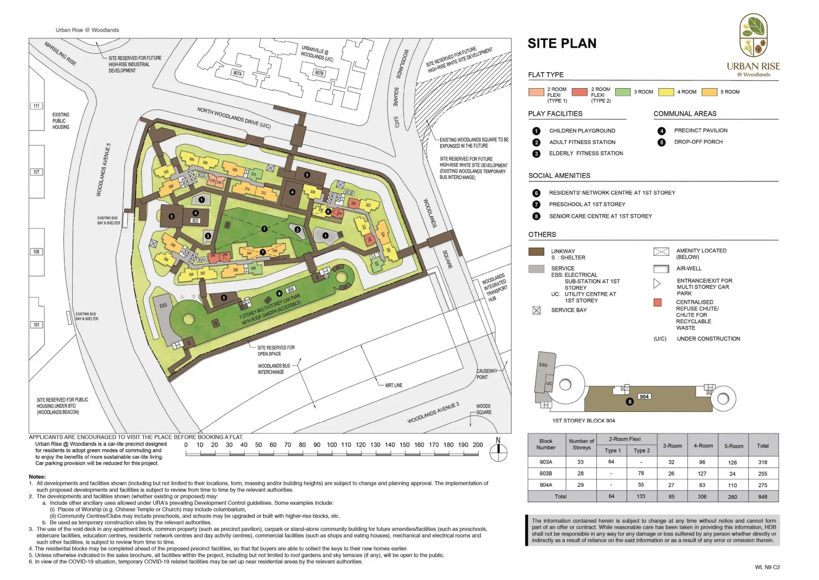 Urban Rise @ Woodlands Site Plan