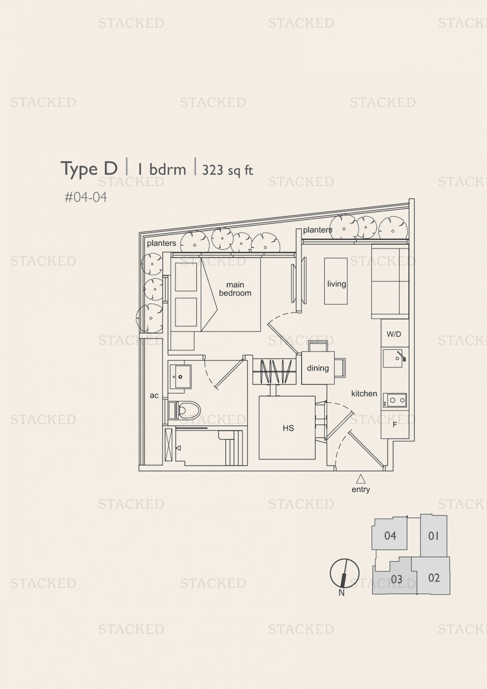 Suites @ Shrewsbury floor plan 4