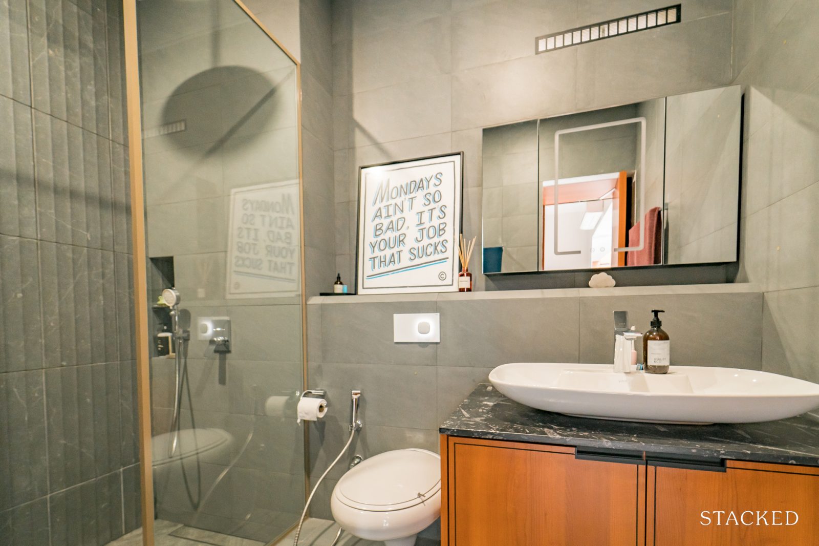 Joo Chiat Mid Century Modern x Master Bathroom