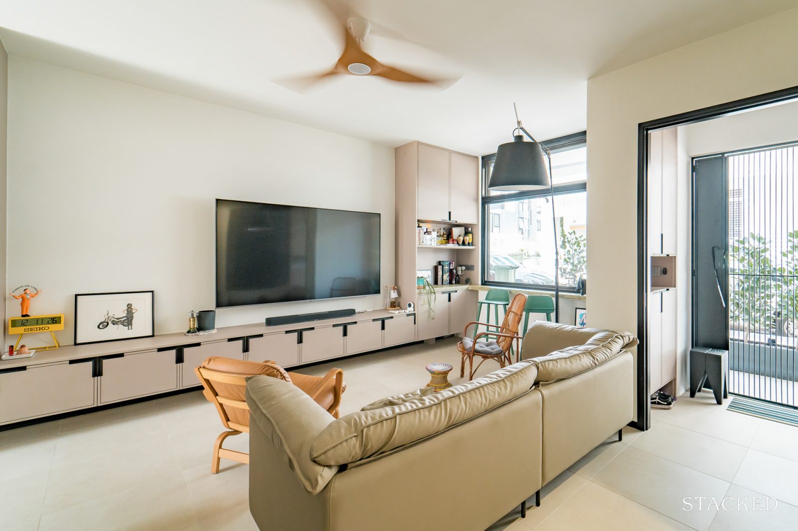 Joo Chiat Mid Century Modern x Living Room 1