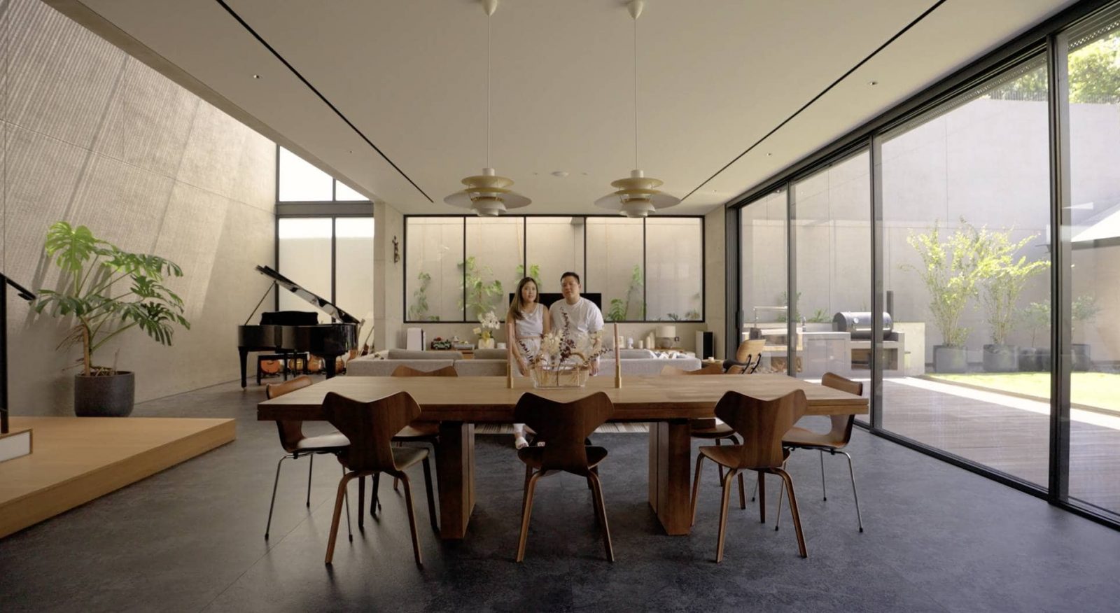 How A Young Family Created A Modern Open Home With An Extraordinary Skylight In Jakarta 6