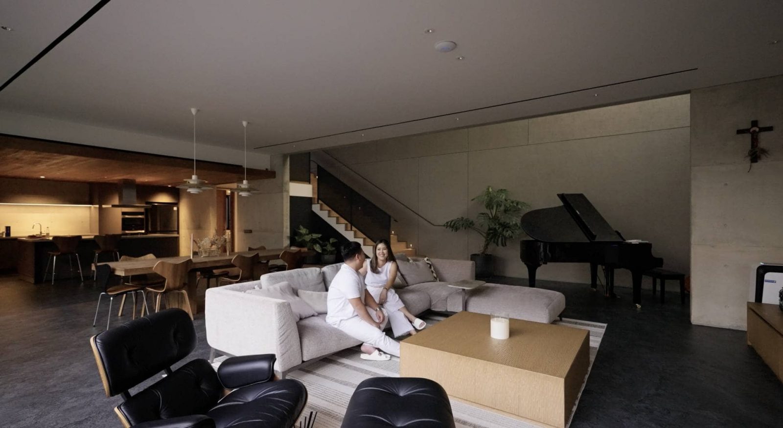 How A Young Family Created A Modern Open Home With An Extraordinary Skylight In Jakarta 12