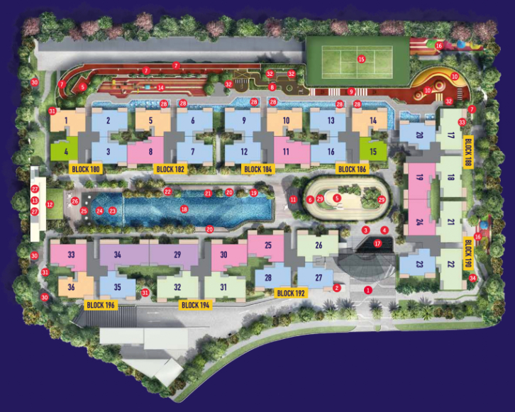 westwood residences site plan