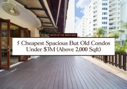 5 Cheapest Spacious But Old Condos Under 3M Above 2000 Sqft