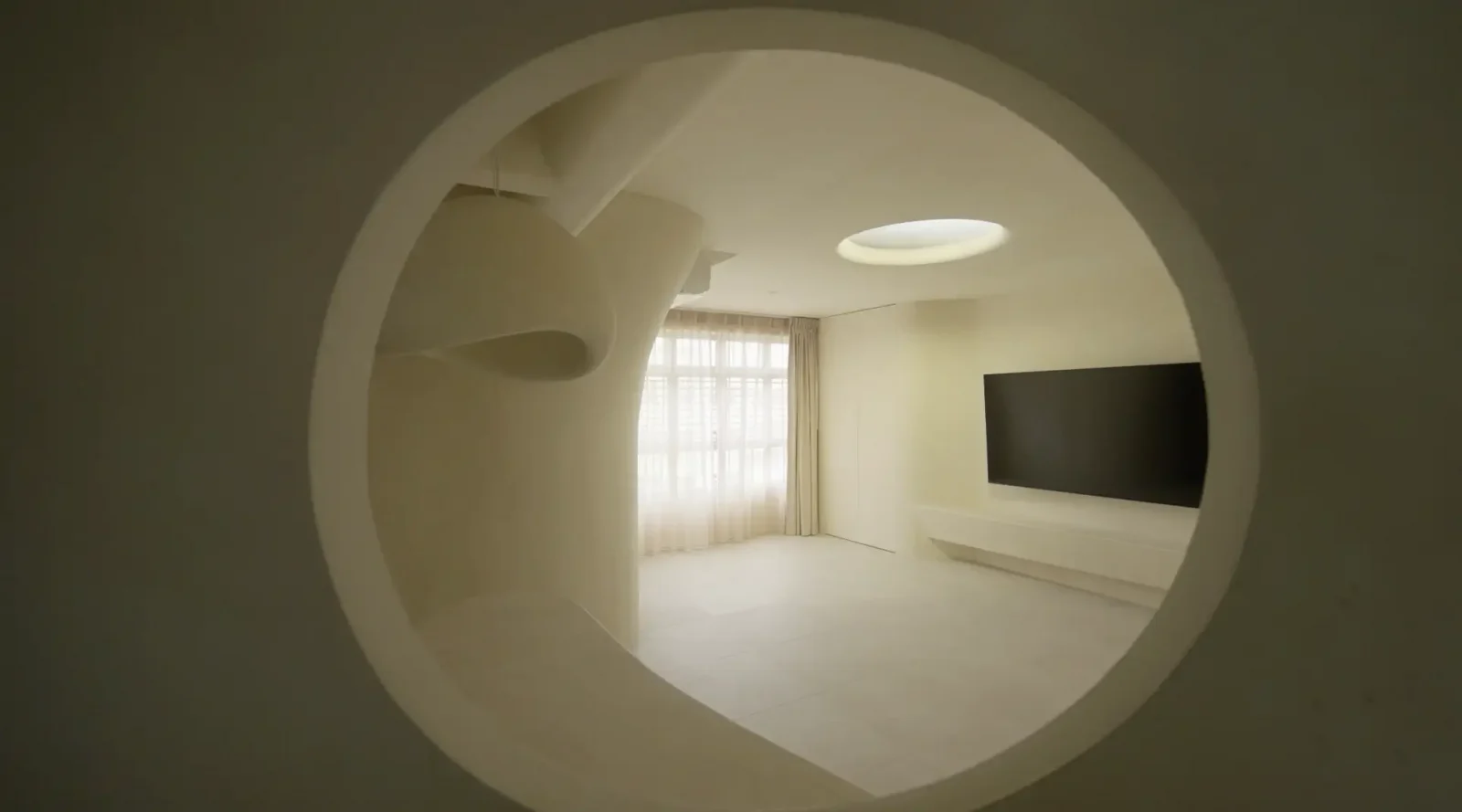 Inside A Designers Cave HDB Home With A Unique Skylight 7