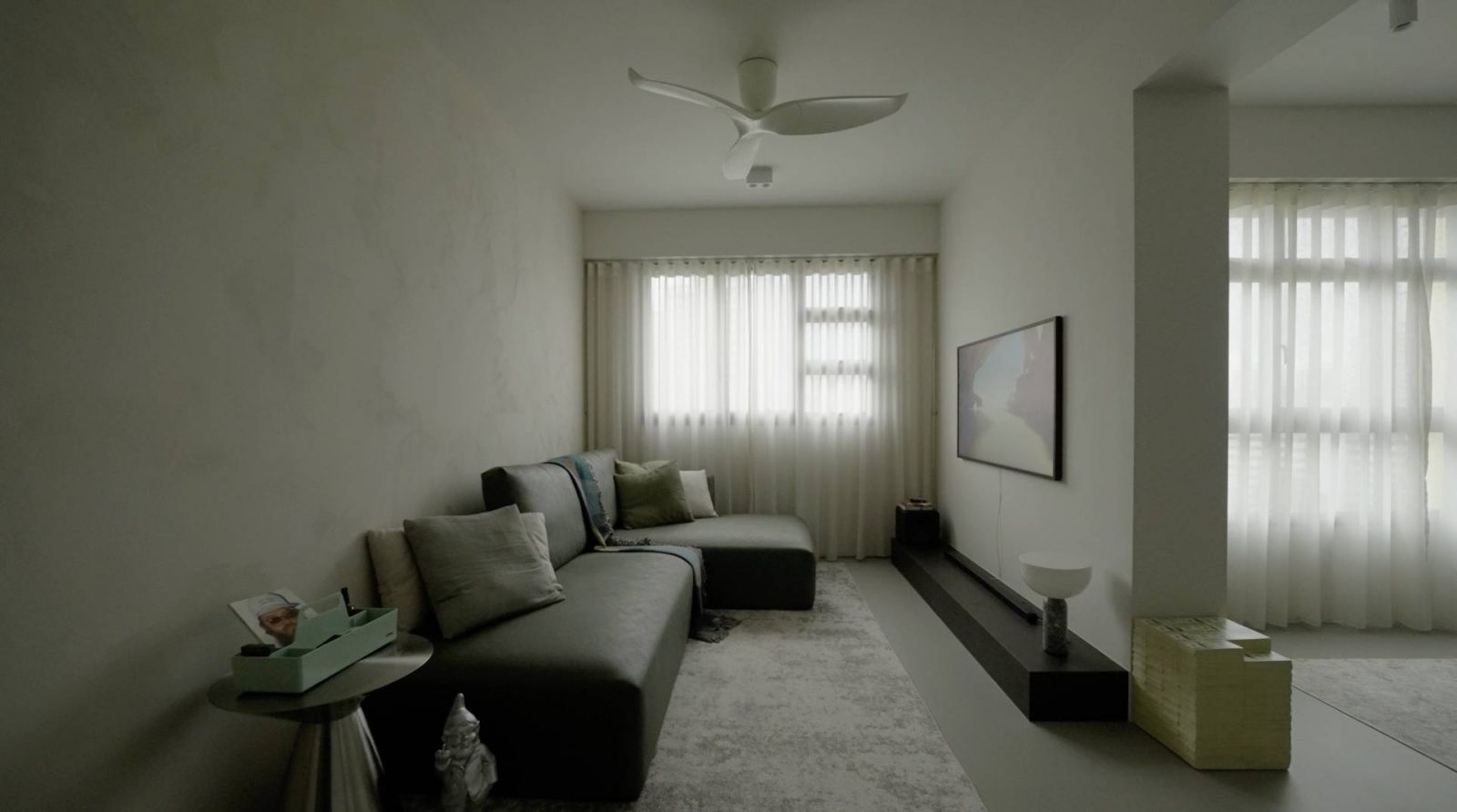 Inside A Photographers Concrete HDB Home Filled With Designer Pieces 7