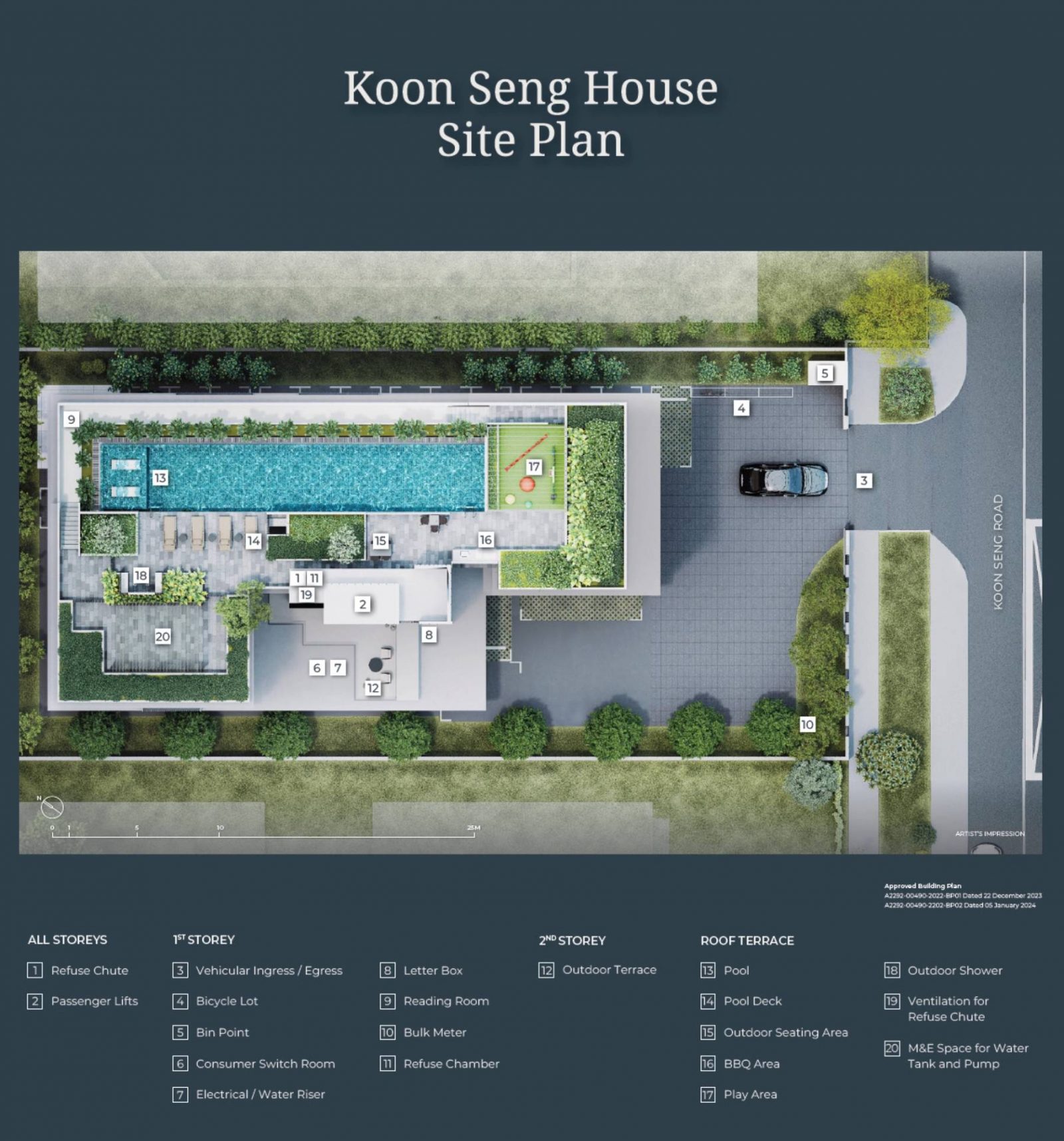 Koon Seng House Site Plan