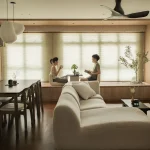 A Ryokan Inspired Japanese Minimalist Designed Home In SengKang 1