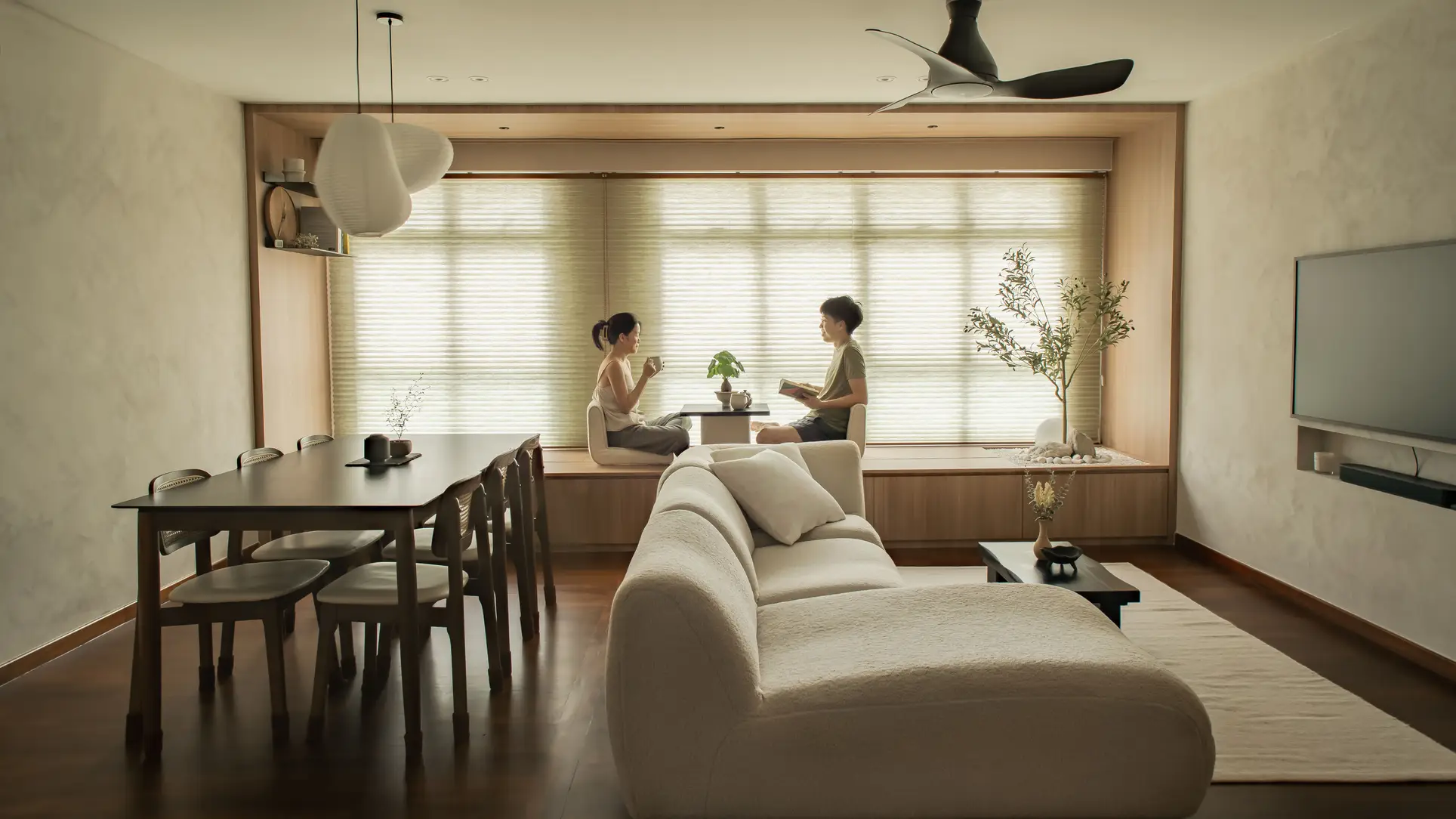 A Ryokan Inspired Japanese Minimalist Designed Home In SengKang 1