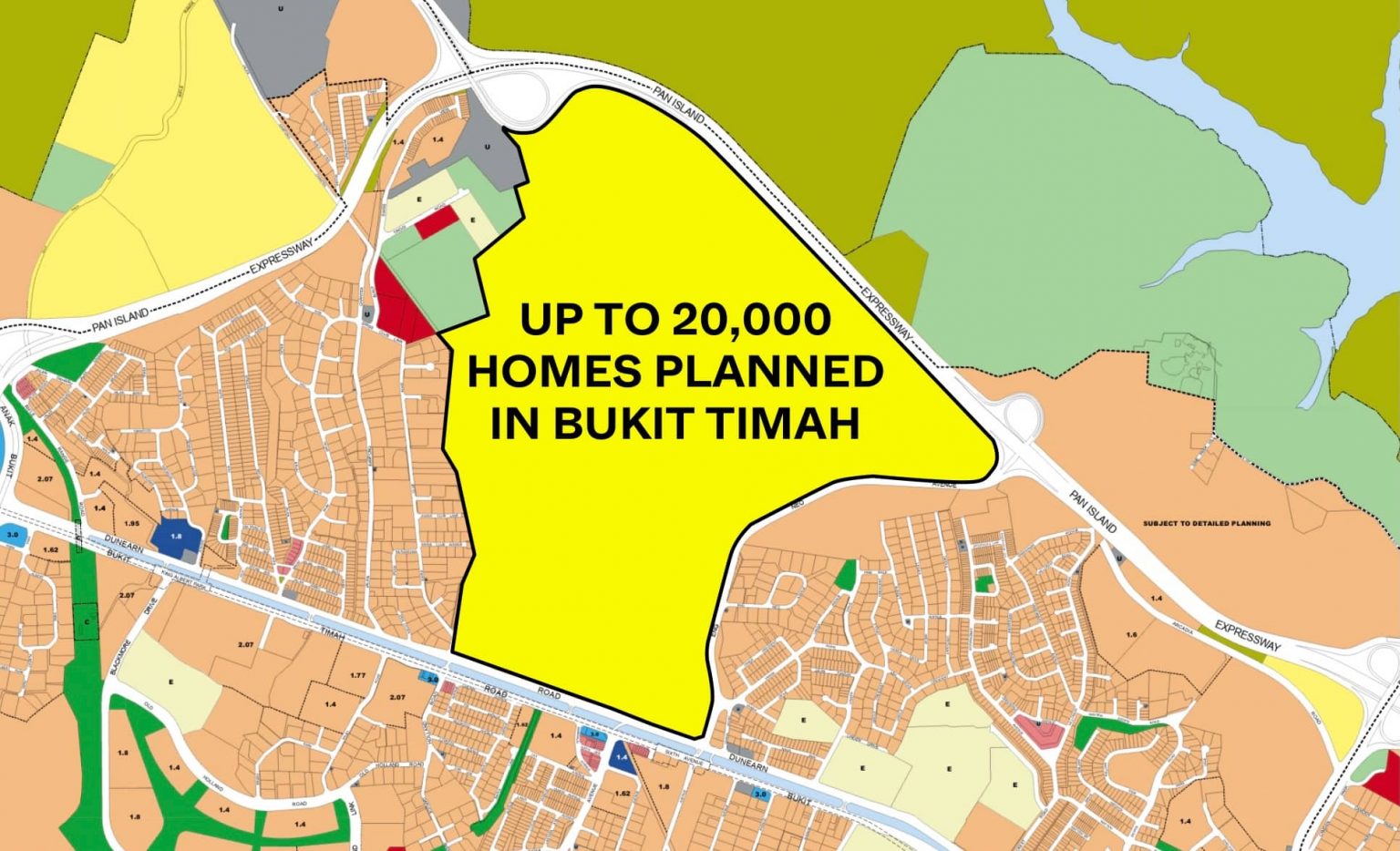 bukit timah homes planned singapore