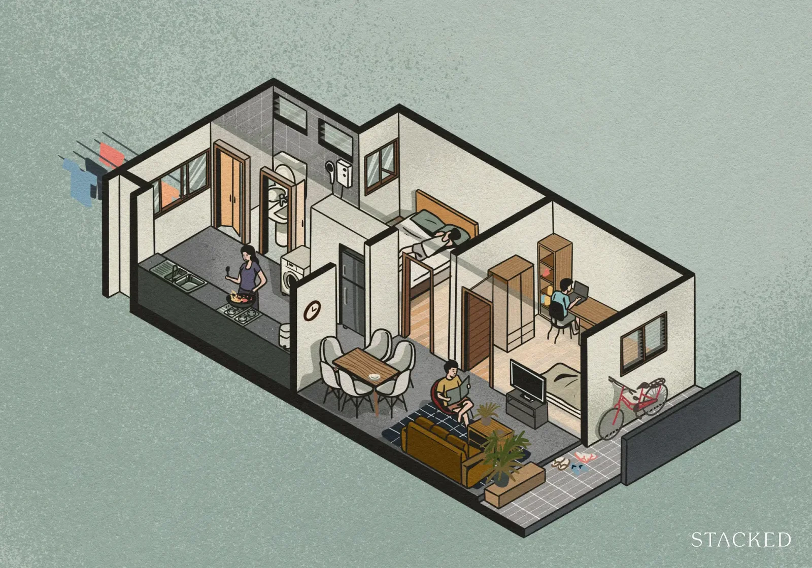 How Much Do You Really Need To Comfortably Buy A 3 room HDB As A Single In 2024