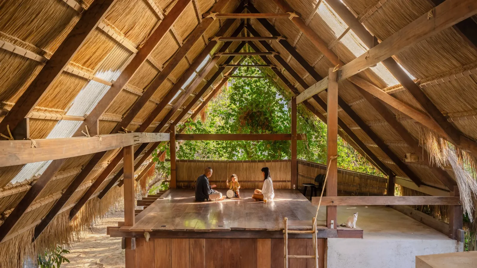 This Architect Built A Family Home Deep in Nature Leaving City Life