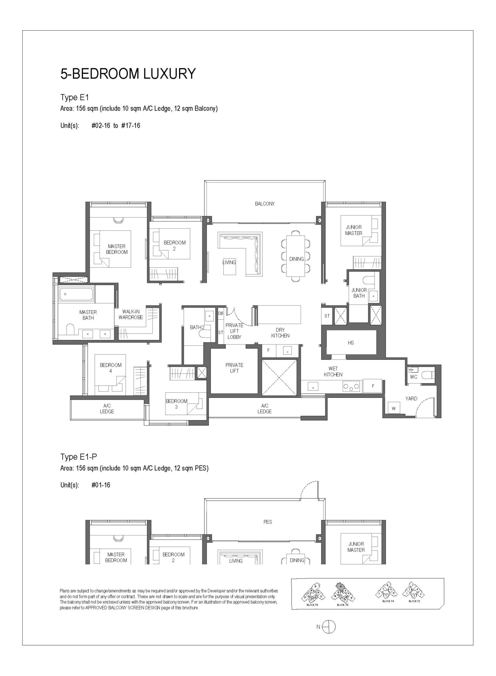 SORA 5BR 81 5 bedroom floorplan layout