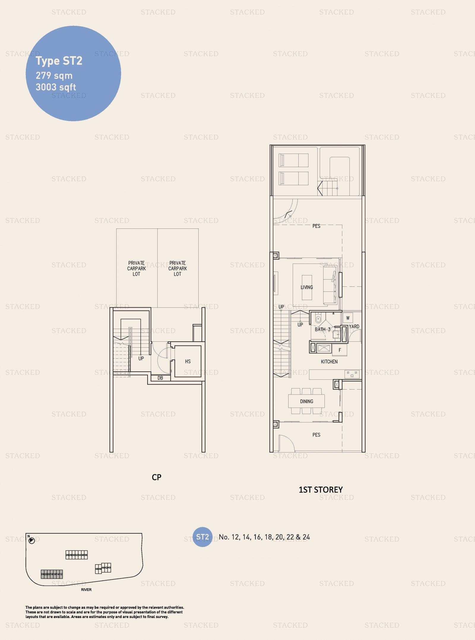 Eight Riversuites floor plan 1