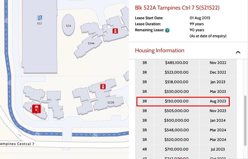 hdb outlier prices