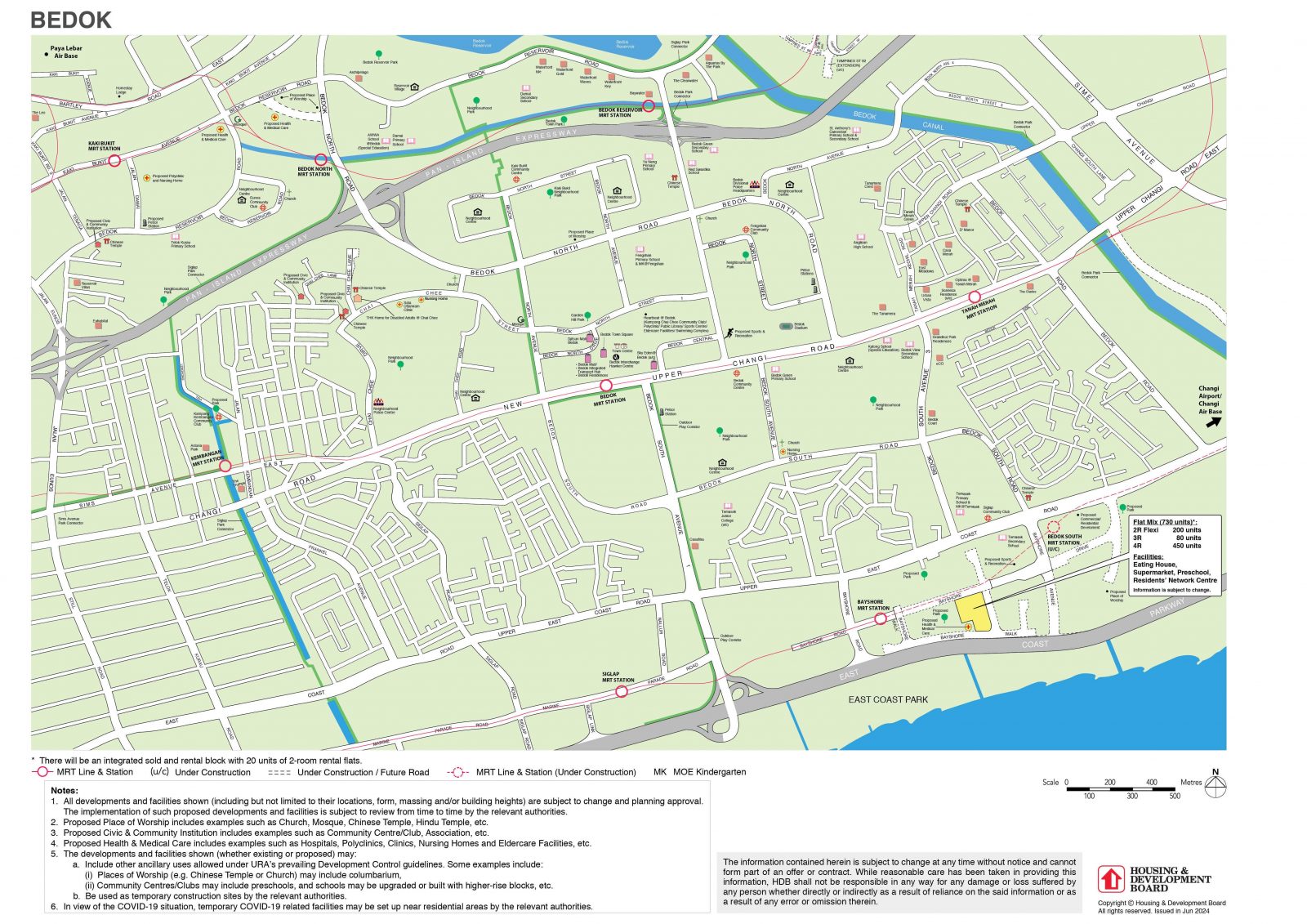 Bedok 2 Oct 2024 BTO Location