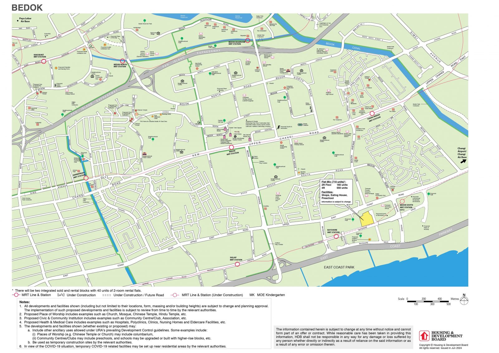 Bedok 3 Oct 2024 BTO Location