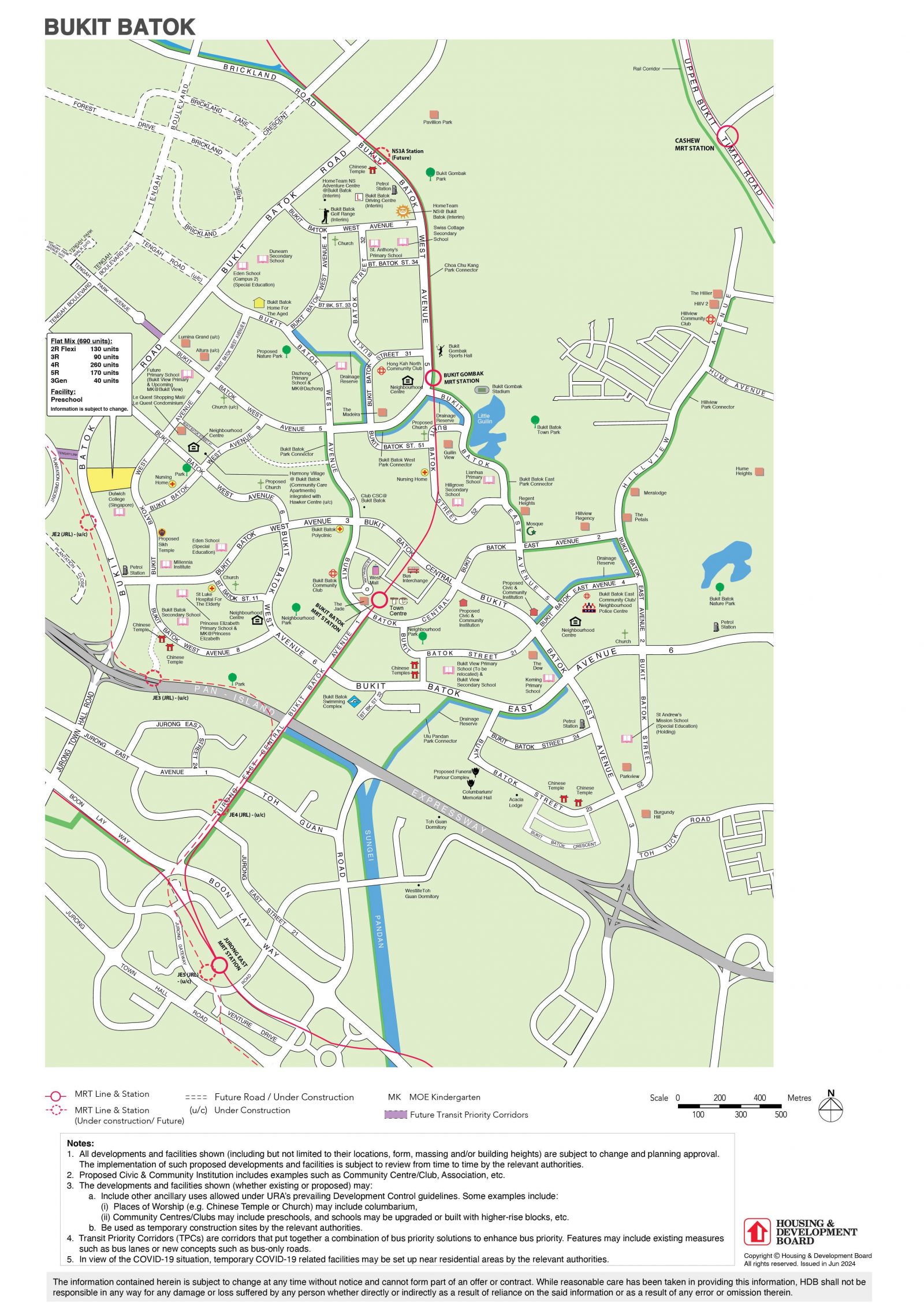 Bukit Batok Oct 2024 BTO Location