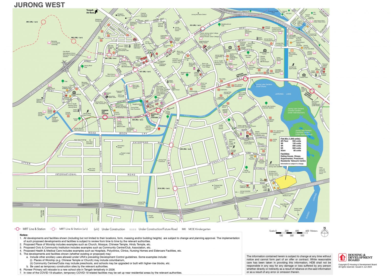 Jurong West Oct 2024 BTO Location