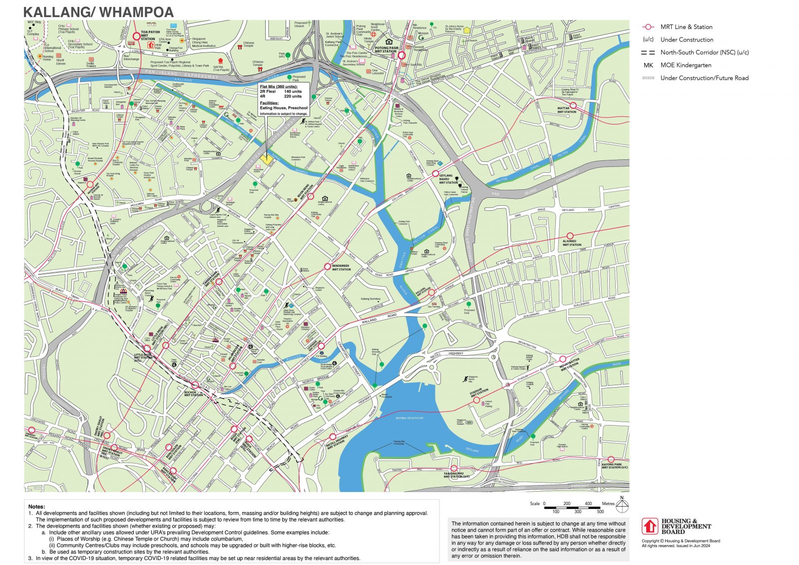 KallangWhampoa 1 Oct 2024 BTO Location