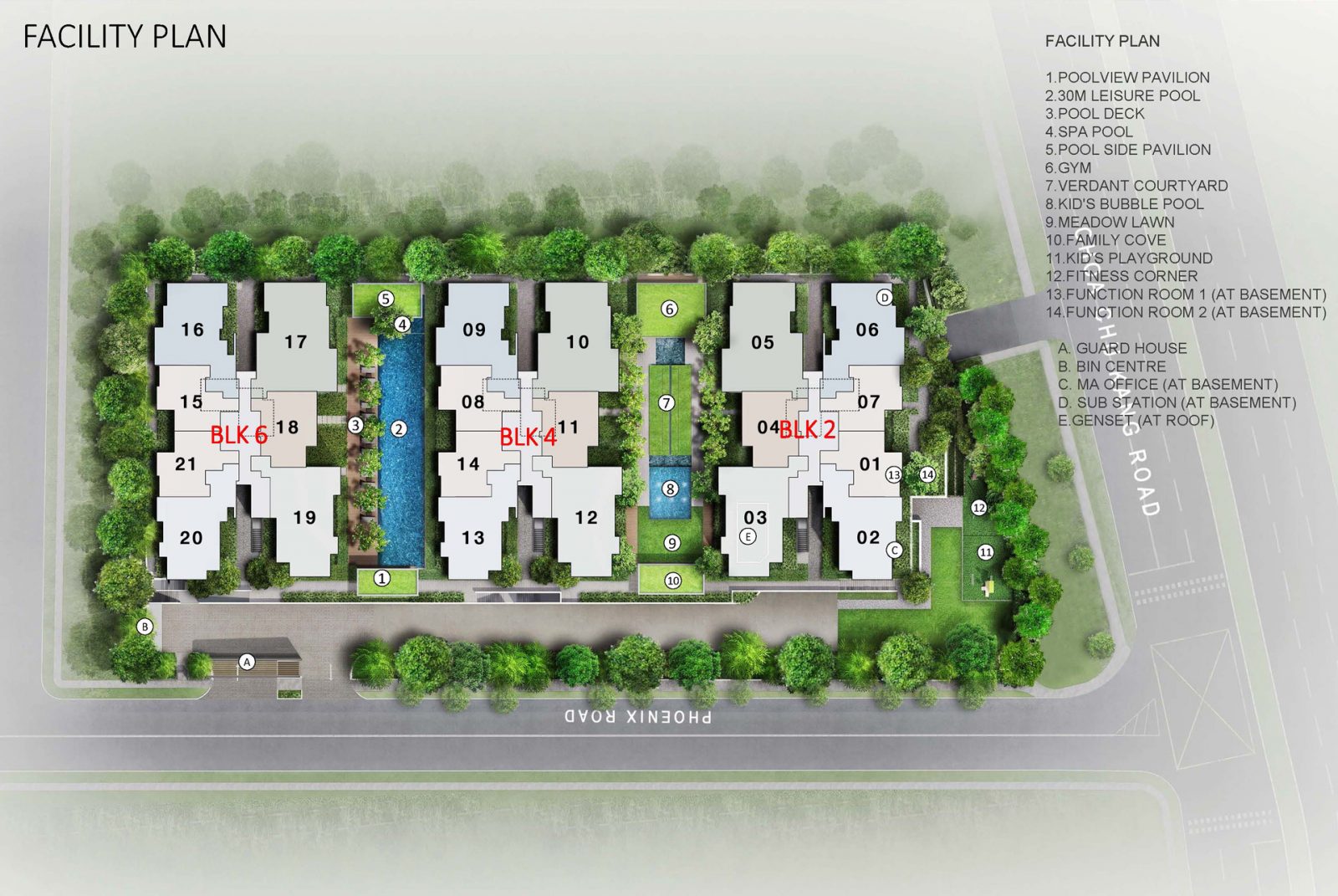 The Arden Site Plan