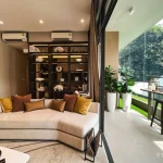 The Arden 4 bedroom 34 living room