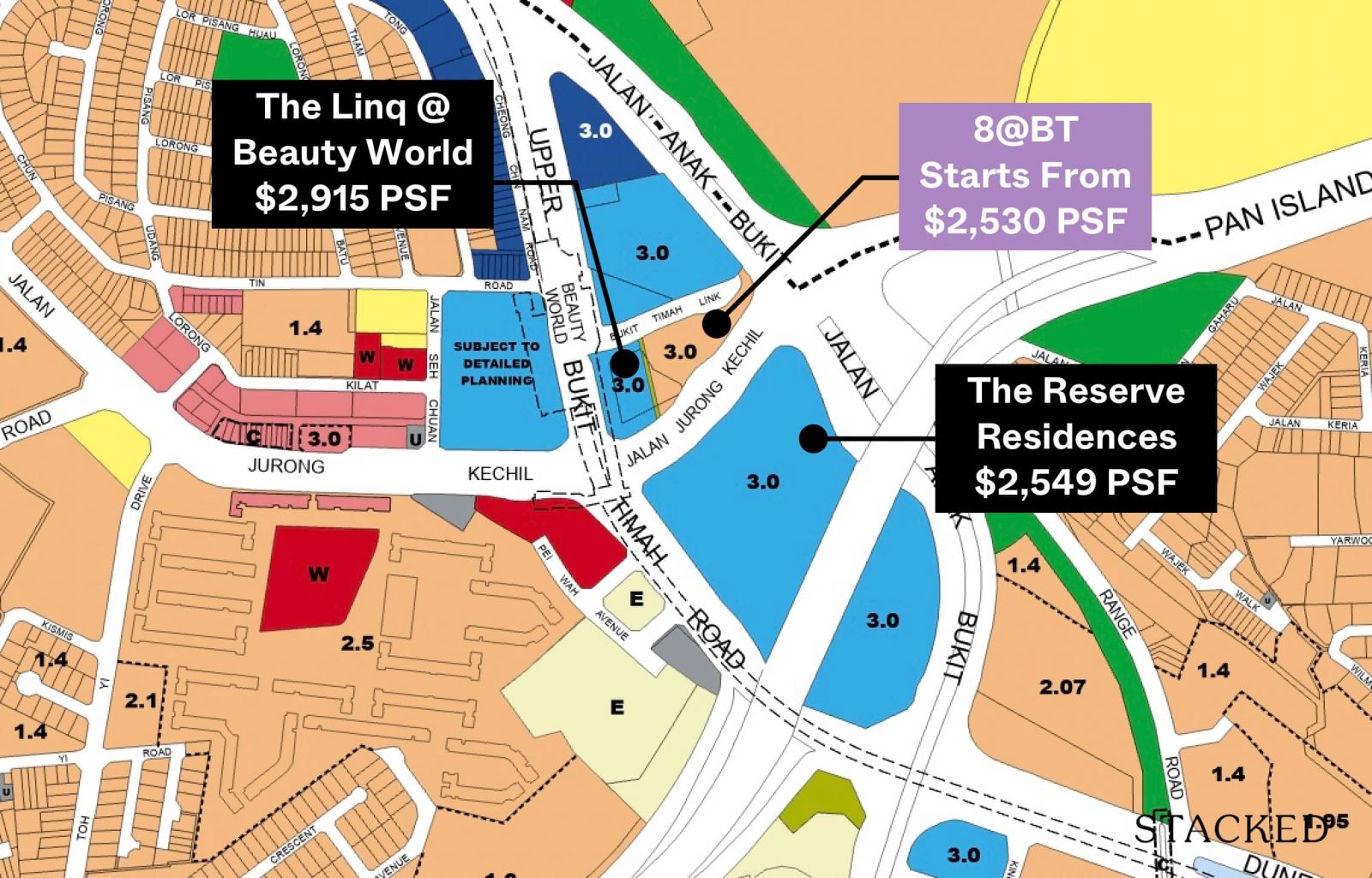 Should You Buy 8@BT? A Pricing Review Comparison With The Reserve Residences And The Linq @ Beauty World