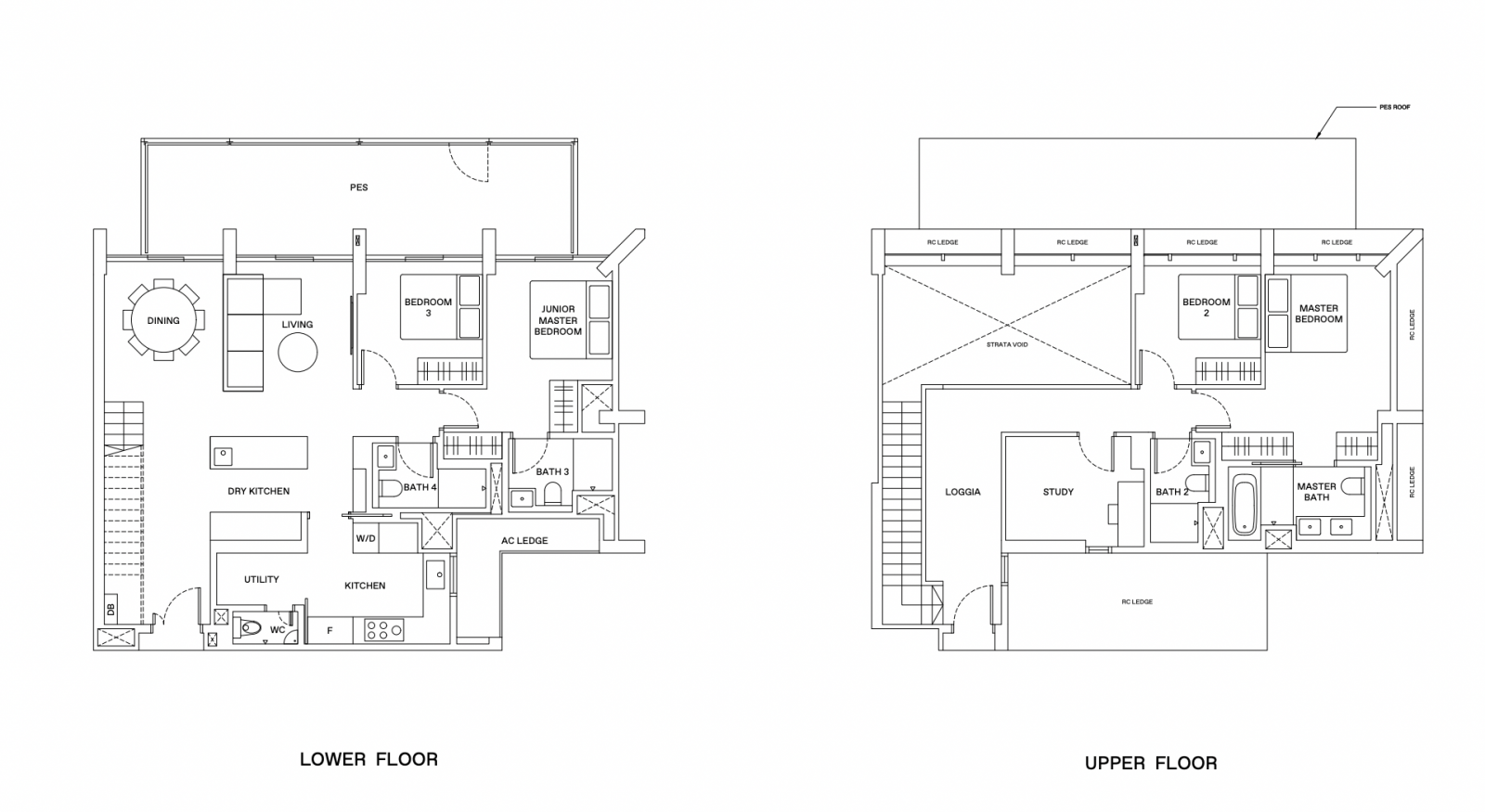 reserve residences 4 bedroom