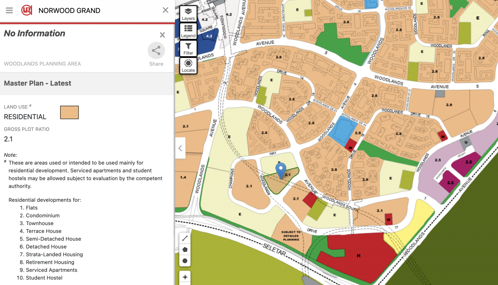 1. URA Masterplan