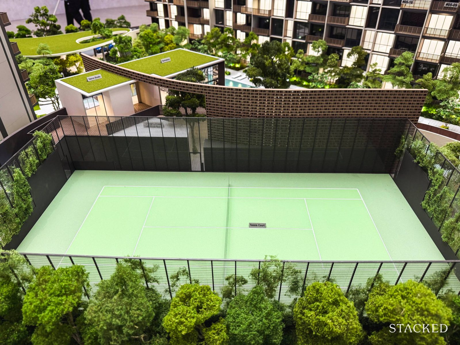 15. Norwood Grand Model Tennis Court