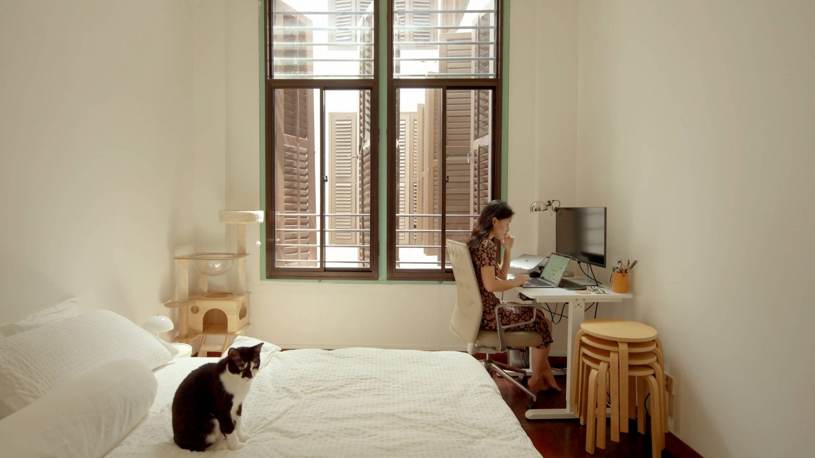 How An Old Singaporean Shophouse Was Transformed Into A Beautiful Creative Home 9