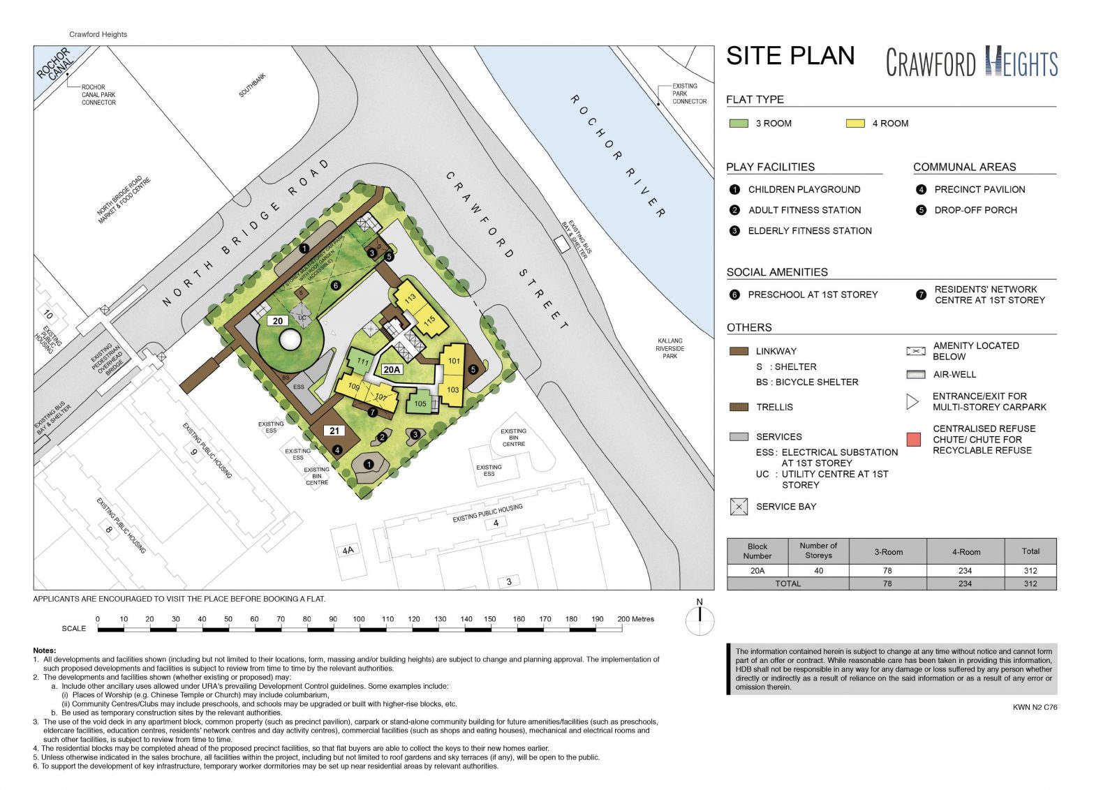 Crawford Heights BTO Site Plan