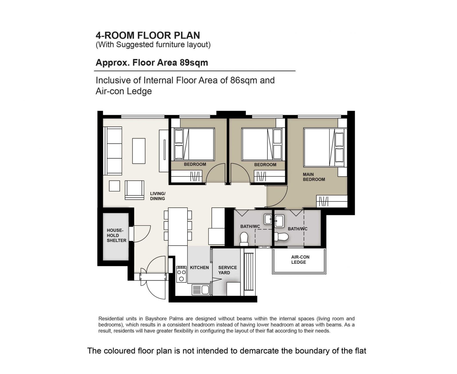 Bayshore Palms 4 Room