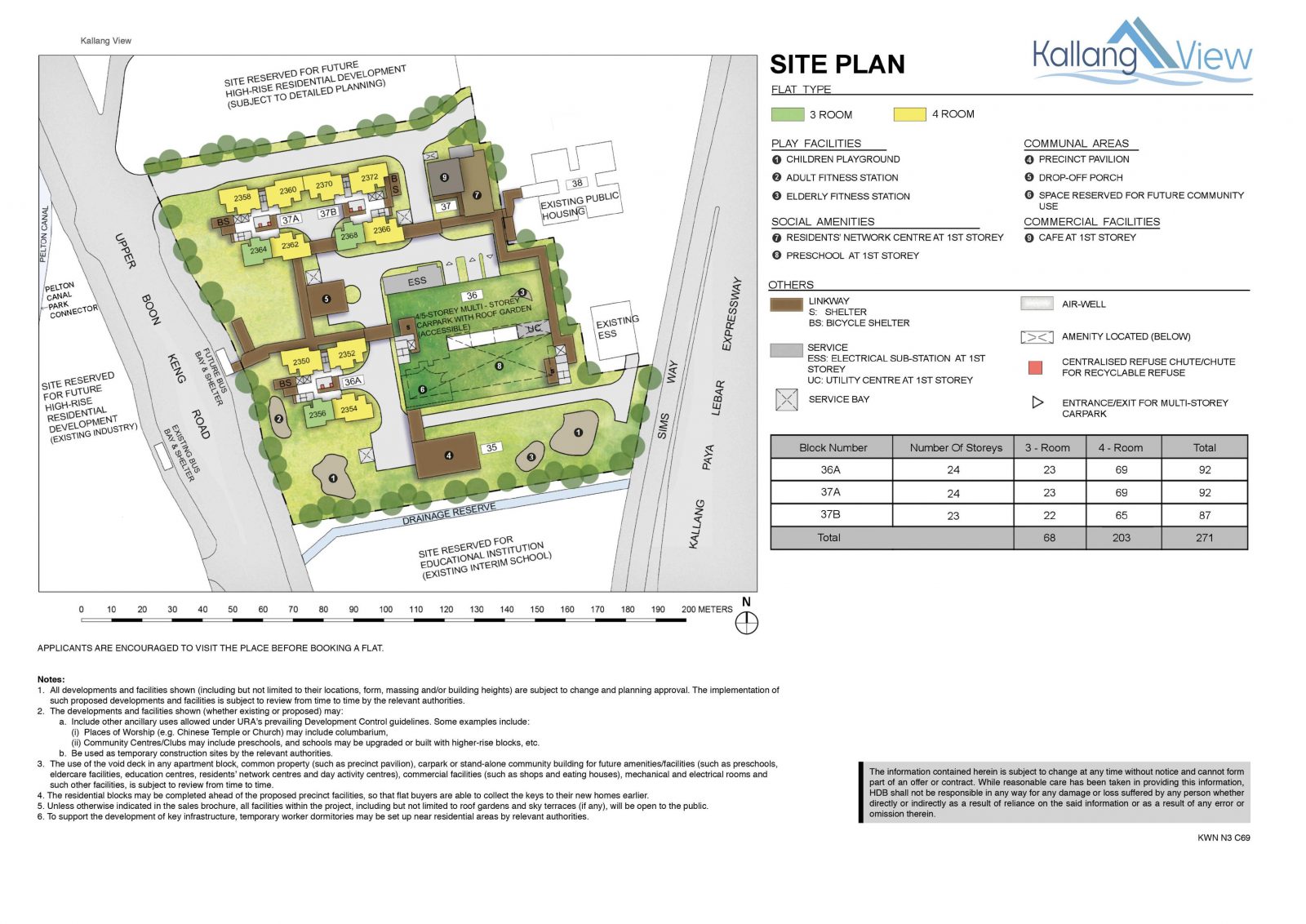 Kallang View Site Plan