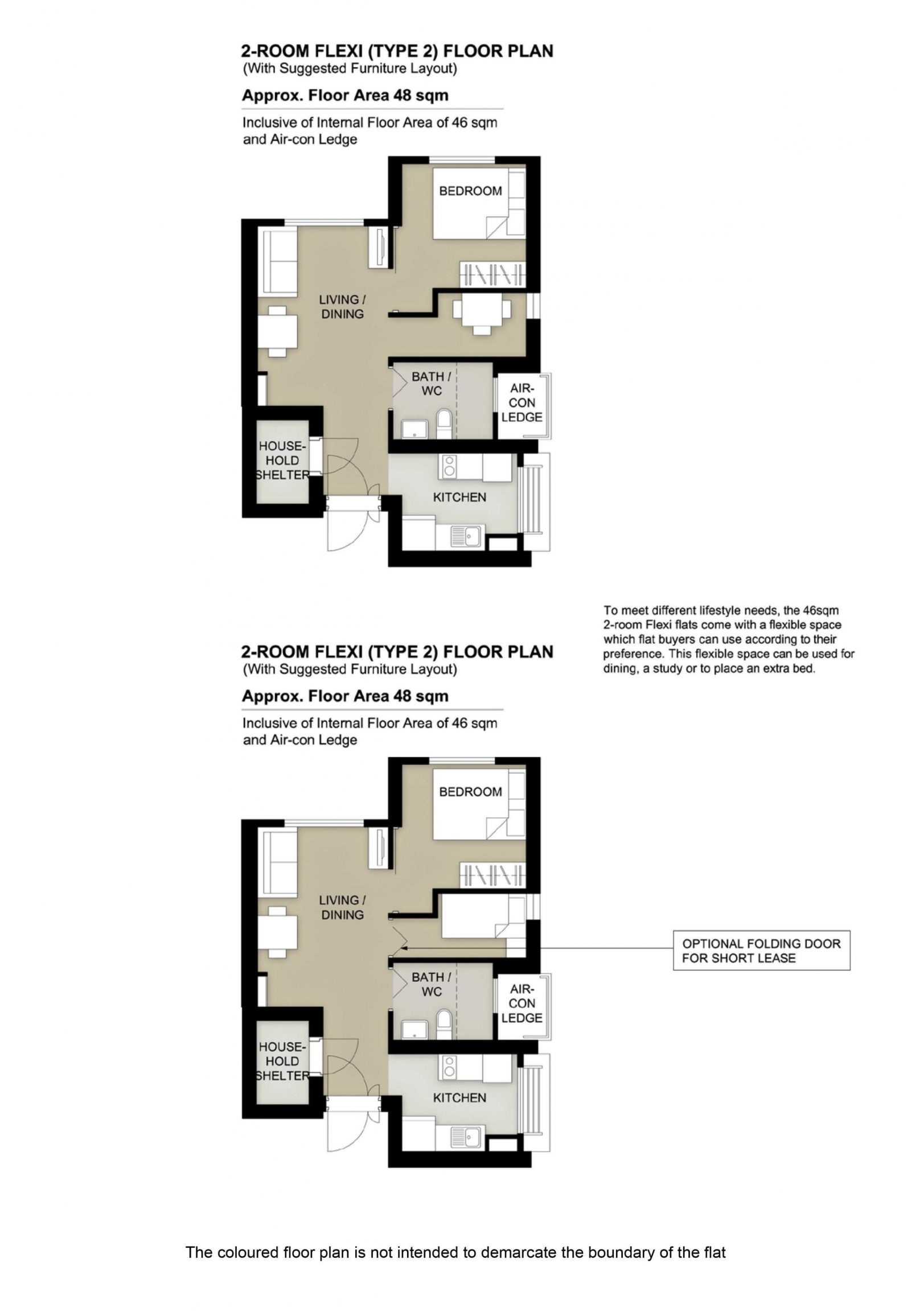 Towner Breeze 2 Room Flexi Type 2