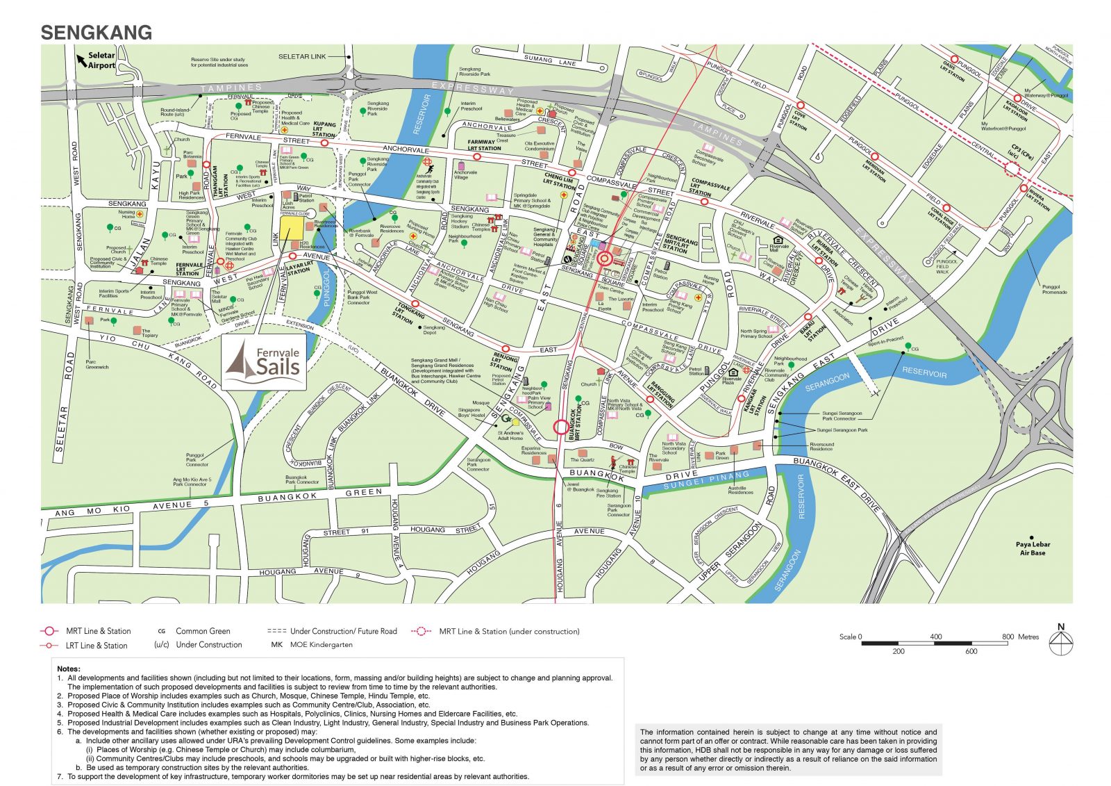 Fernvale Sails Location