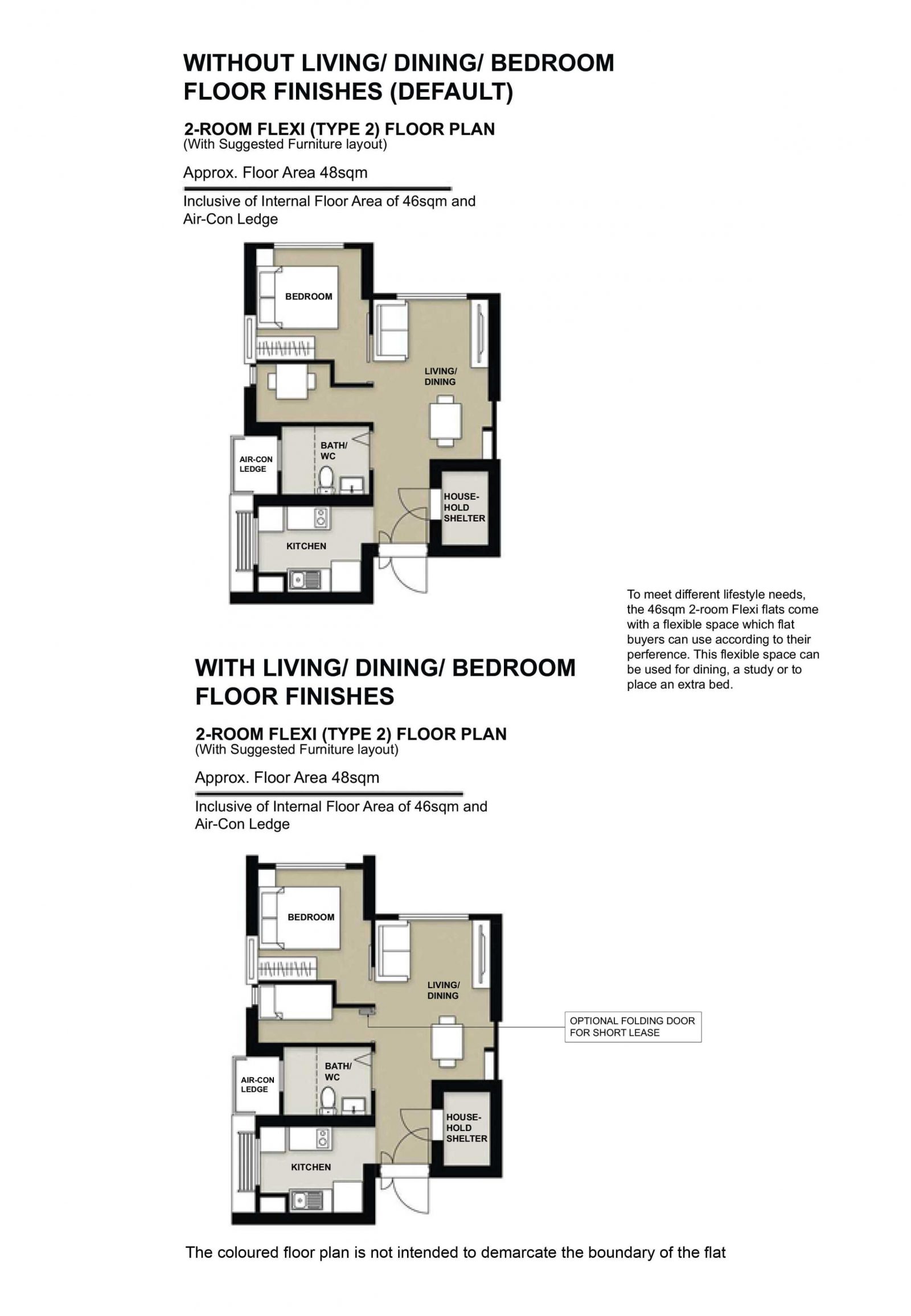 Taman Jurong Skyline 2 Room Flexi Type 2