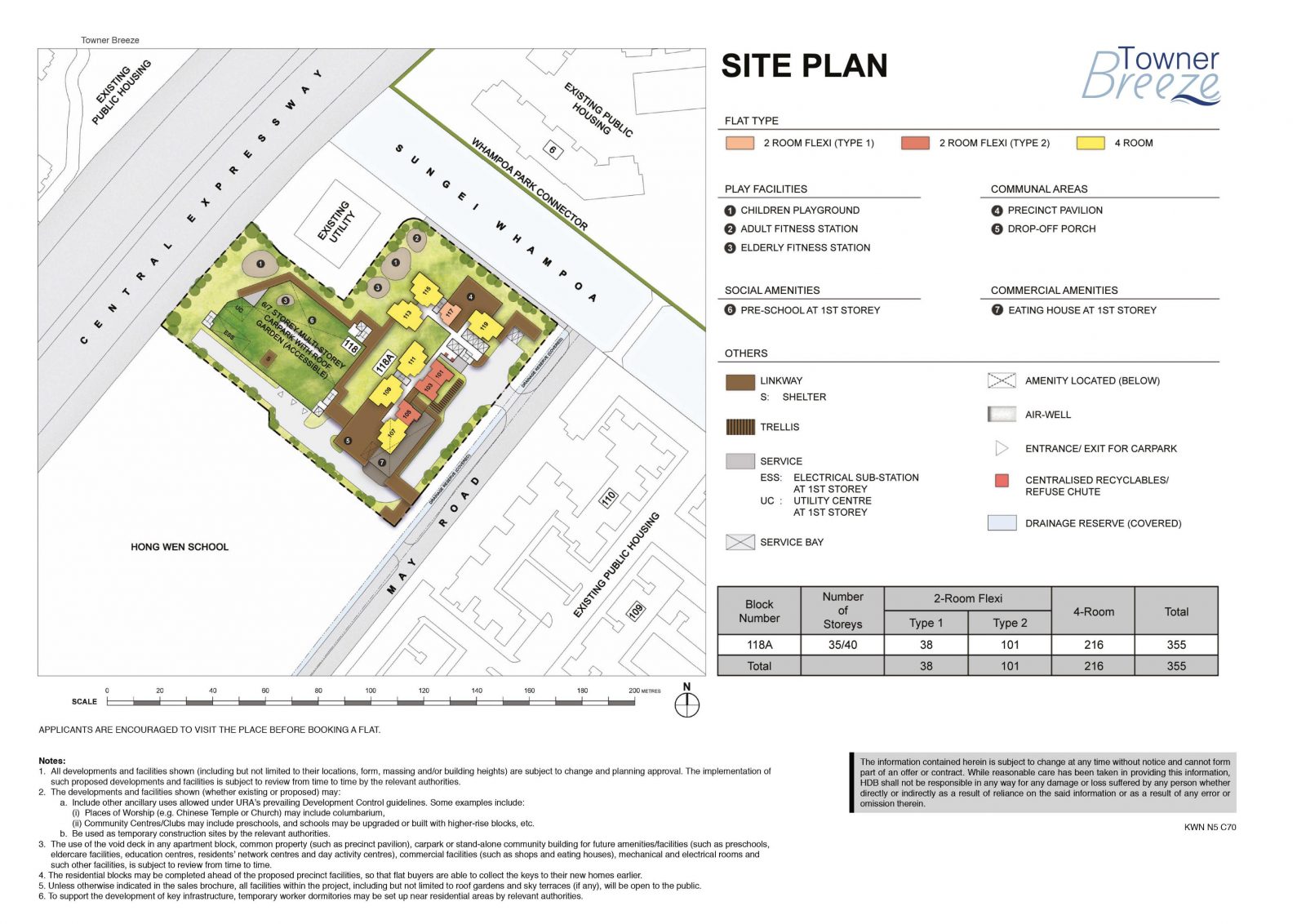 Towner Breeze Site Plan