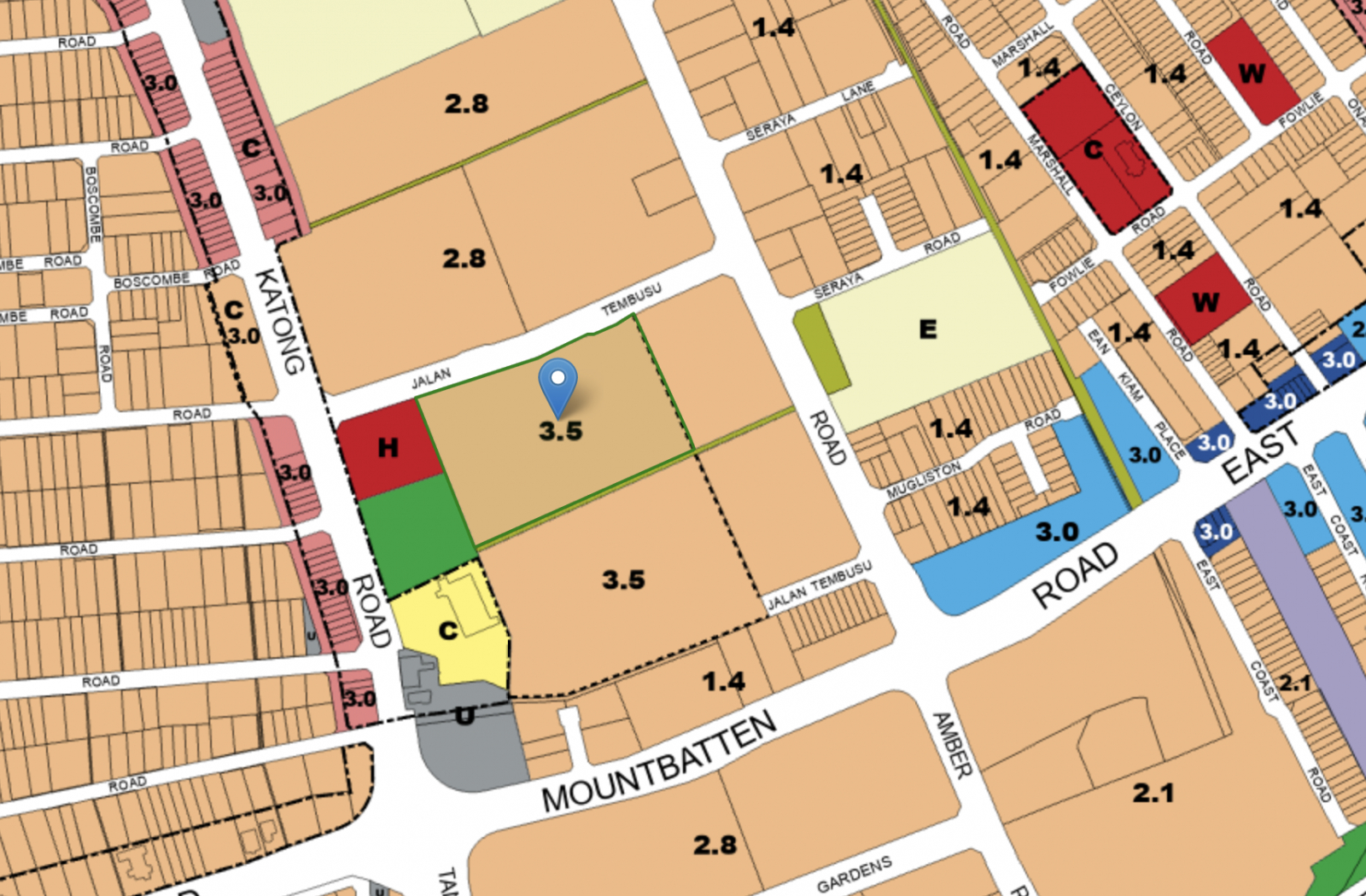 emerald of katong masterplan