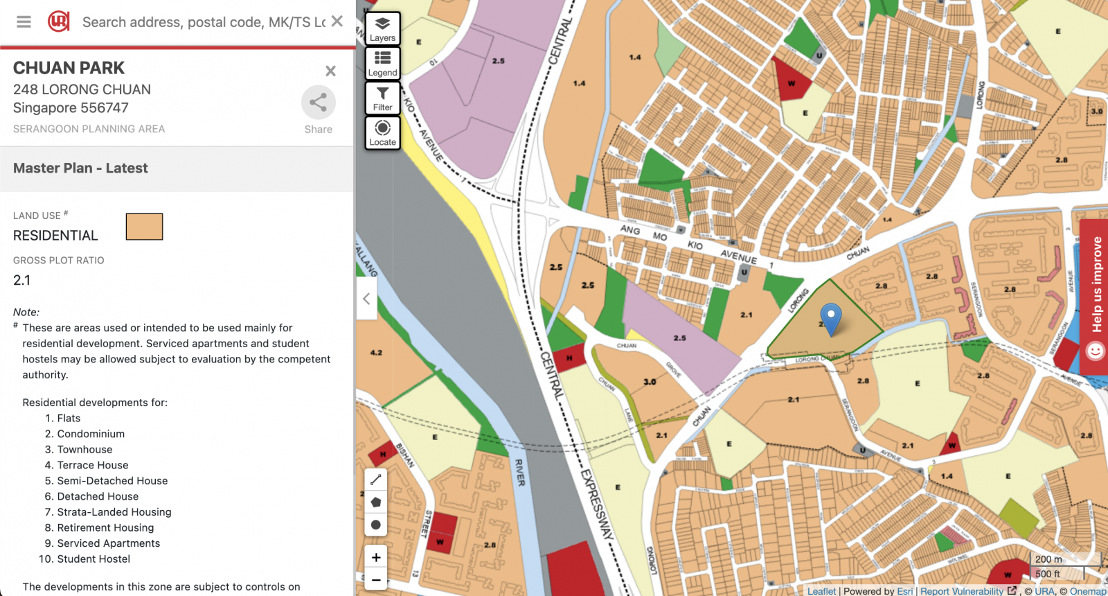 1. Chuan Park URA Masterplan