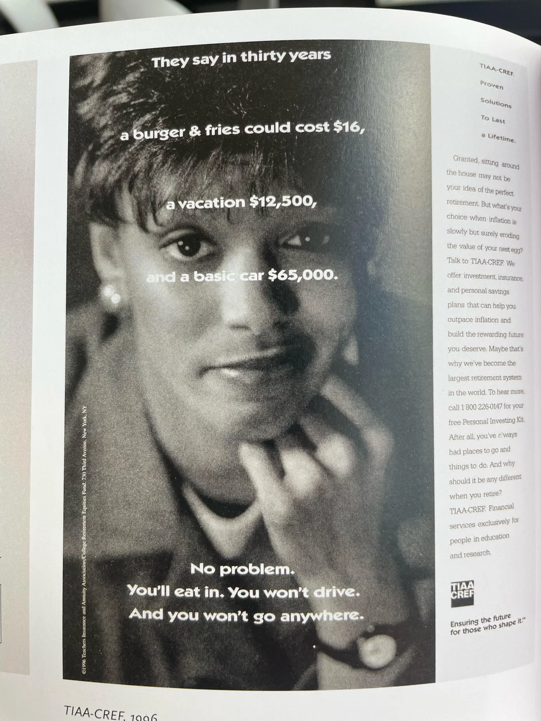 an eerily accurate ad from 1996 i found in an advertising v0 n6oicno1ozra1