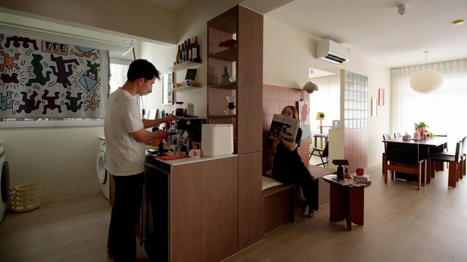 Inside A Couples Eclectic 93 Sqm BTO Apartment With Mid Century Influences 5