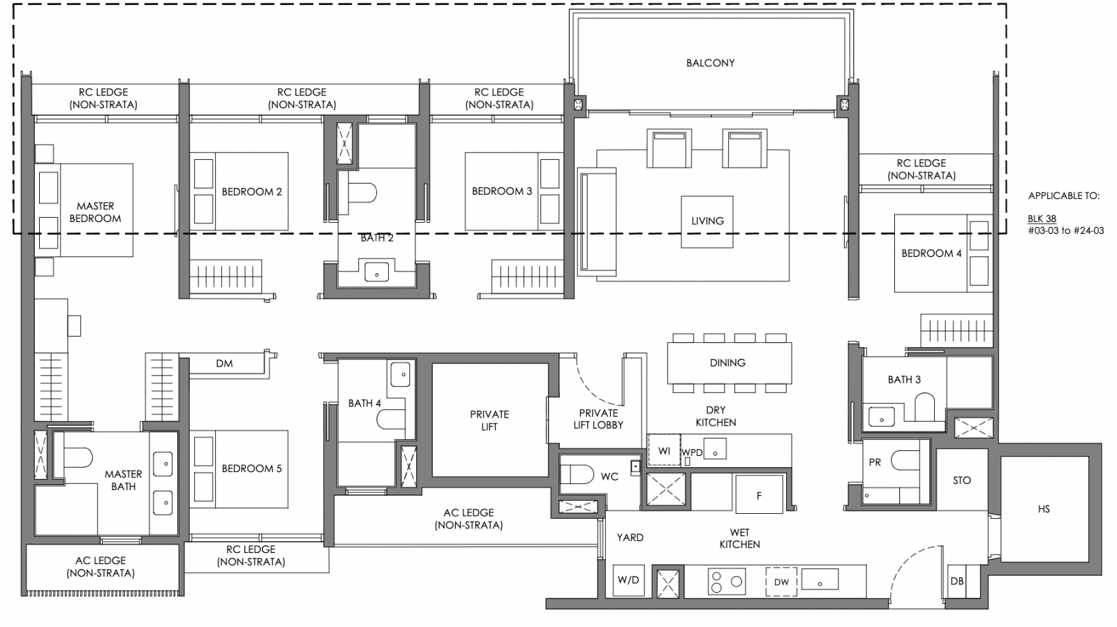 nava grove 5 bedroom premium floorplan