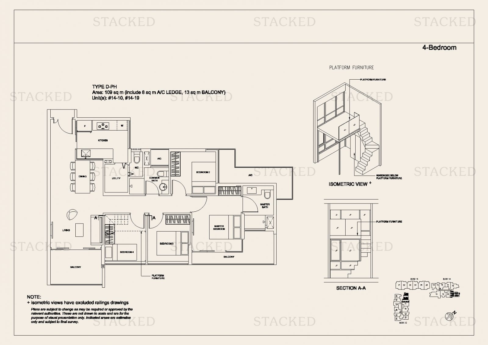 Nine Residences floor plan 4