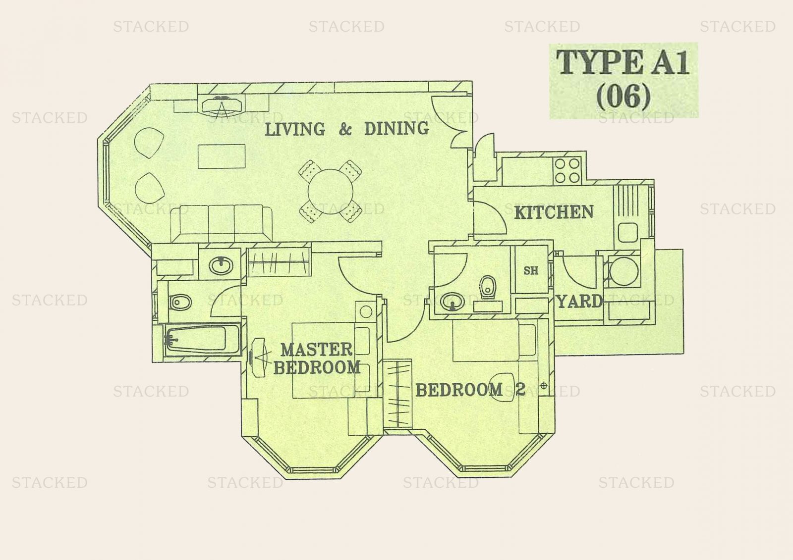 Hougang Green floor plan